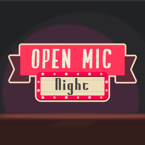 Thumbnail for a card game called Open Mic Night.